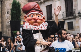 Открытие фестиваля Sant Roc на Plaça Nova